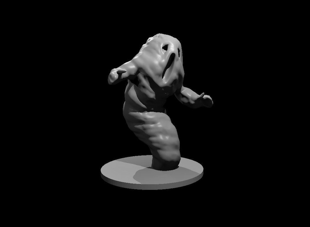 Air Elemental Wind Monster Manual 28mm Scale DND D&D Tabletop Mini