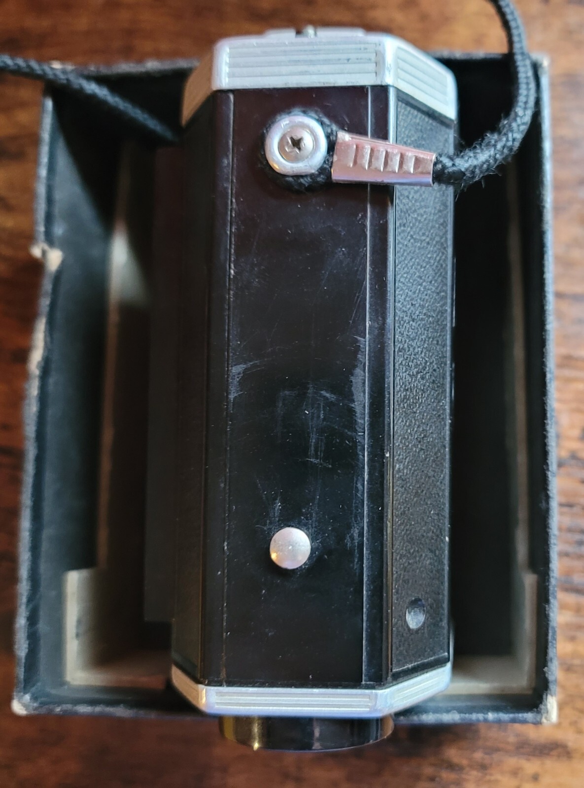 Kodak Brownie Reflex Synchro Model #173 Camera With Box Vintage