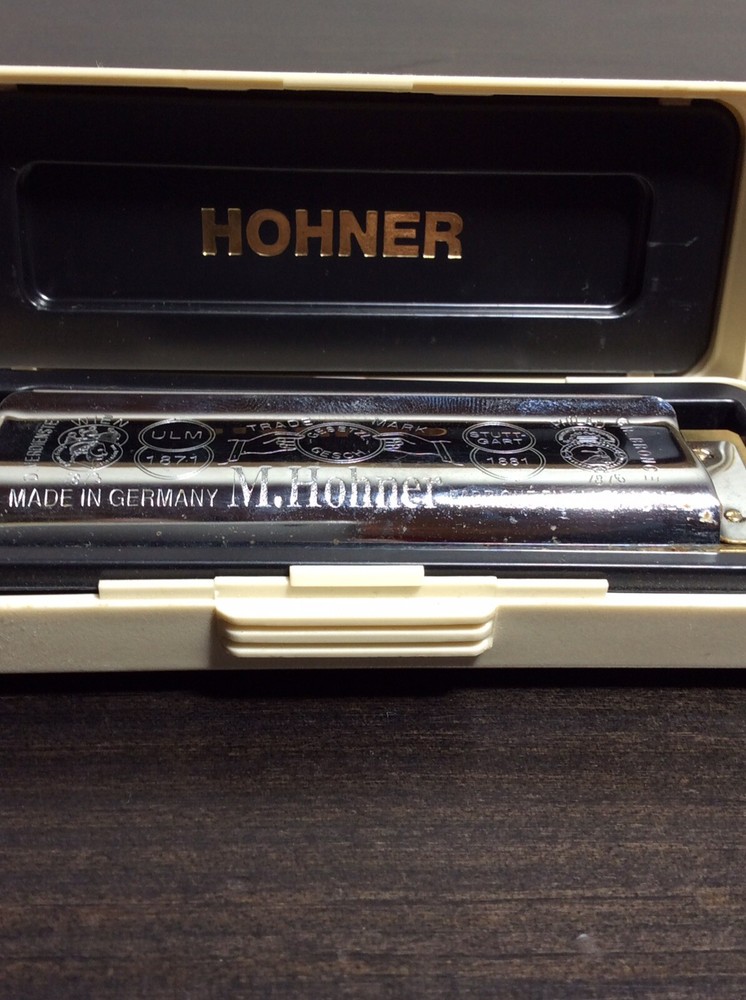Marine Band Harmonica Key Of A With Case