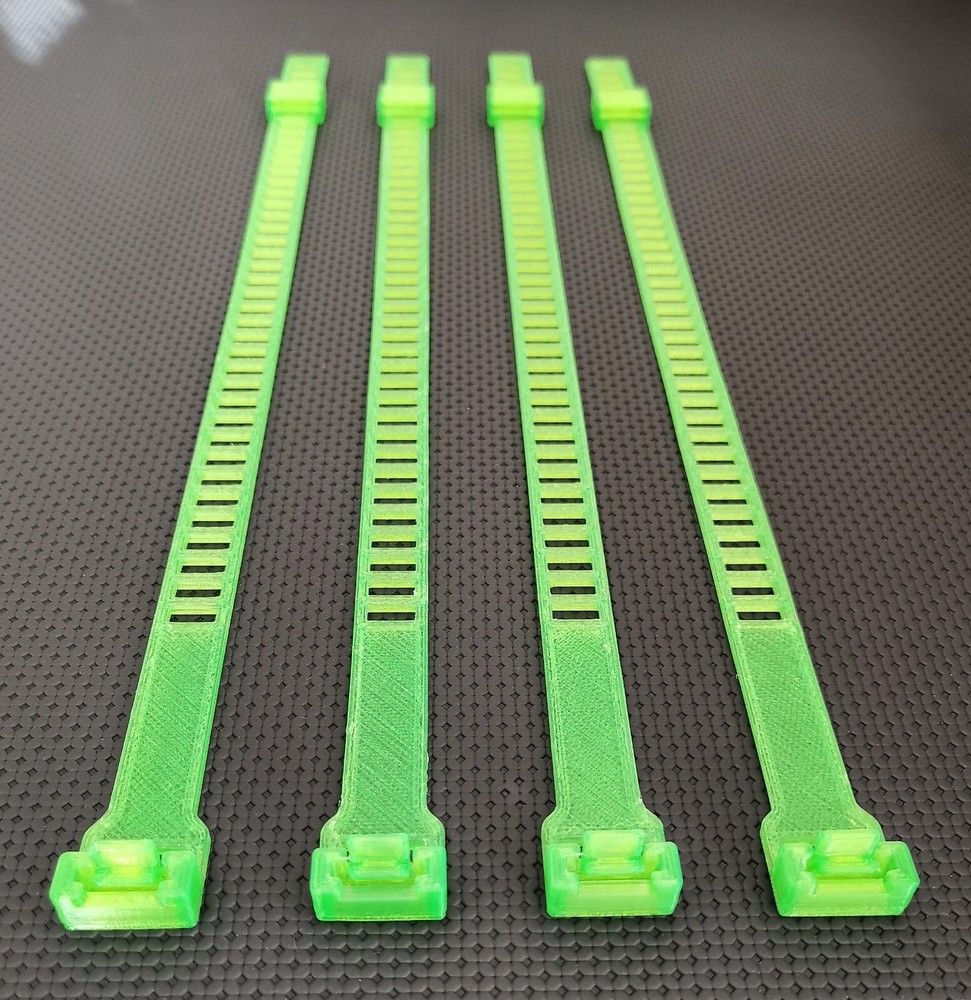 "18mm FlexiSmart Tie" - TPU fixing strap system with secure closure!