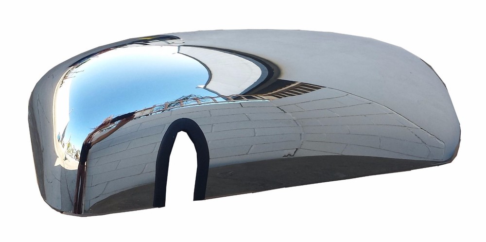 Kenworth T600 Mirror Cover - Driver Side CHROME
