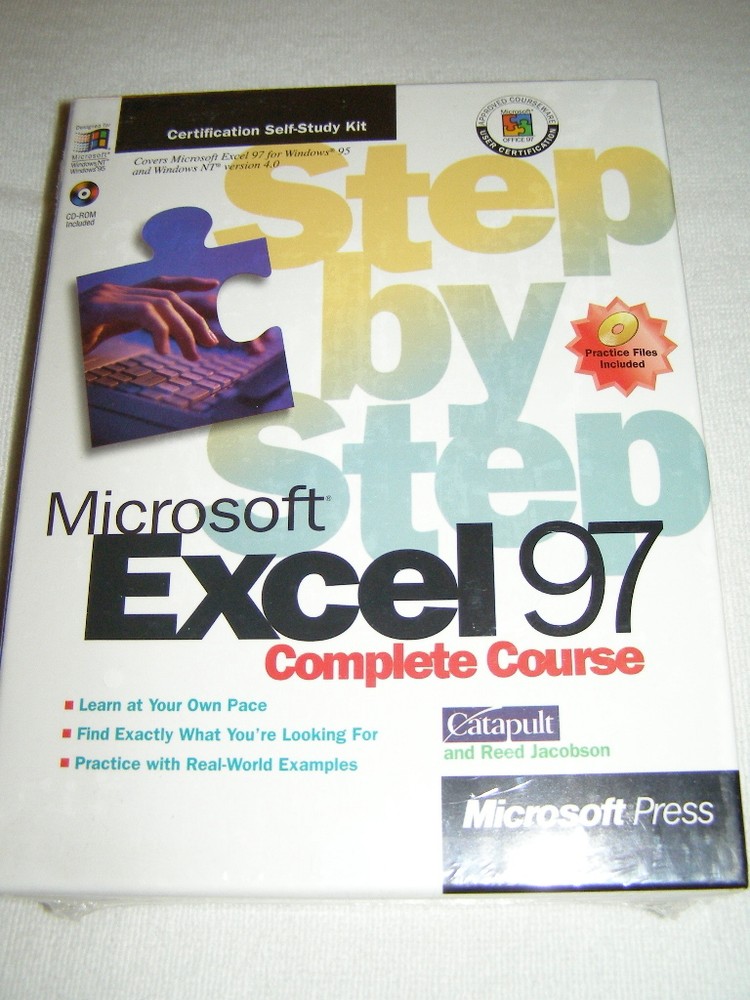 Microsoft Excel 97 Complete Course Certificartion Self-Study Kit with CD-ROM
