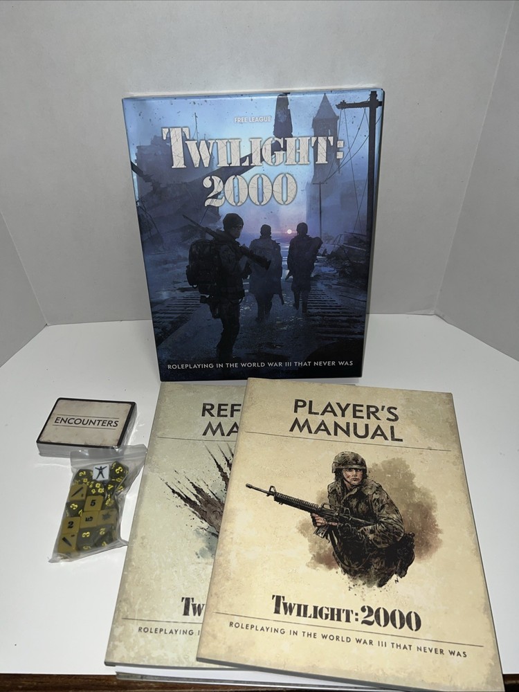 Twilight 2000 RPG: Core Box Set Open Box Still New Inside