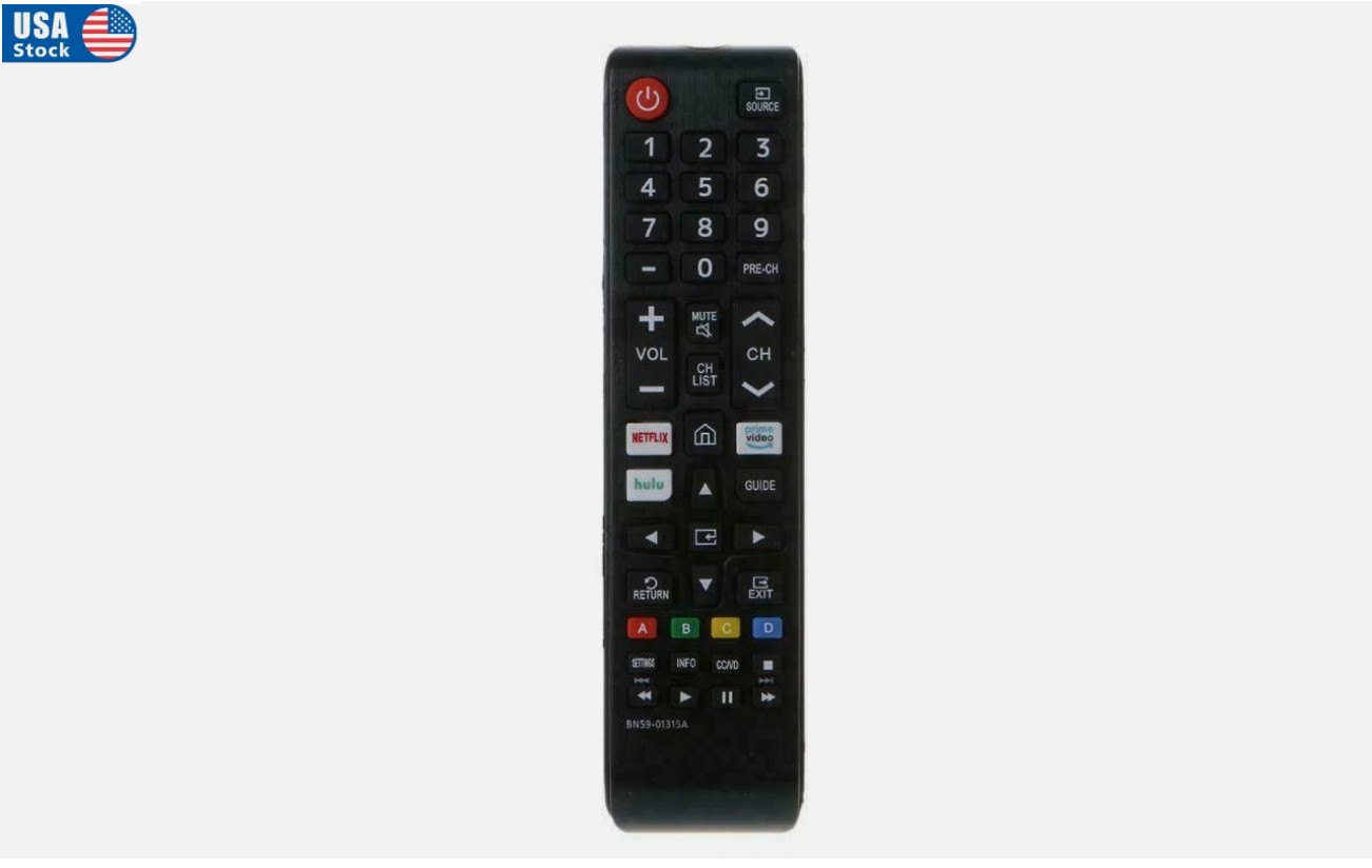 New Replace BN59-01315A For Samsung LCD TV Remote Control UN55RU710D UN58RU7100