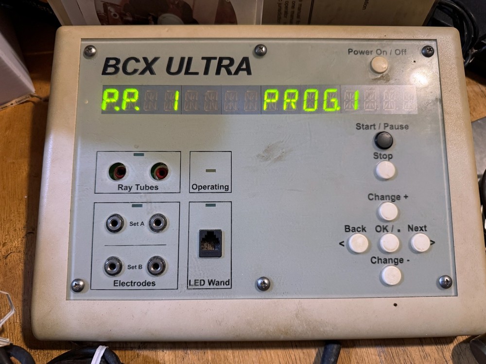 BCX Ultra Rife Machine Electrotherapy Frequency Generator Stimulation Device
