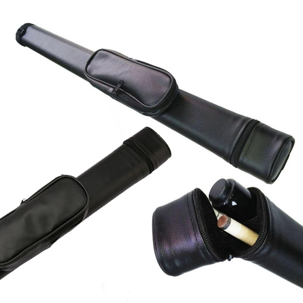 Pool for 1/2 Pool Cue with External Pocket Lightweight Soft Inside Waterproof