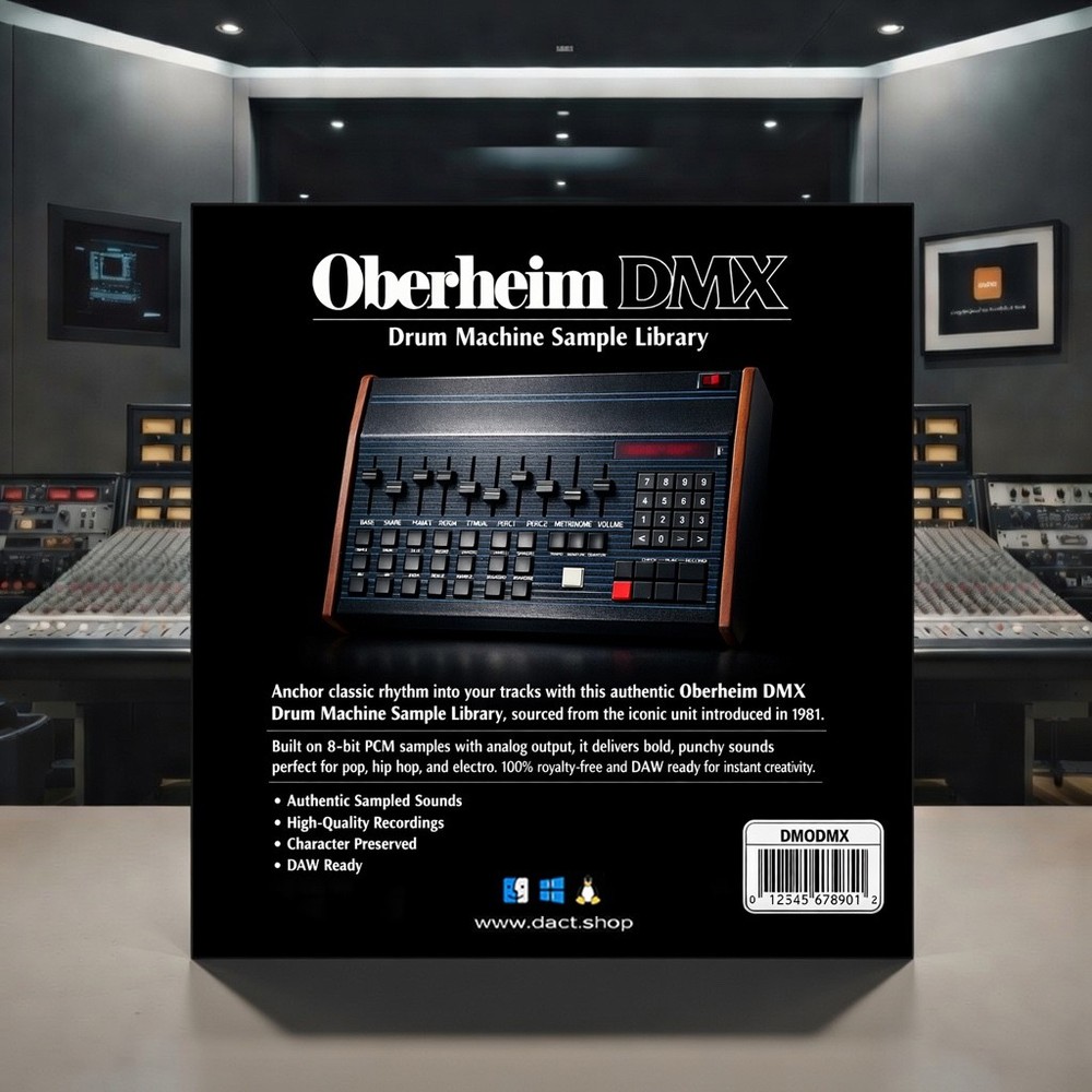 Oberheim DMX Drum Machine Sample Library