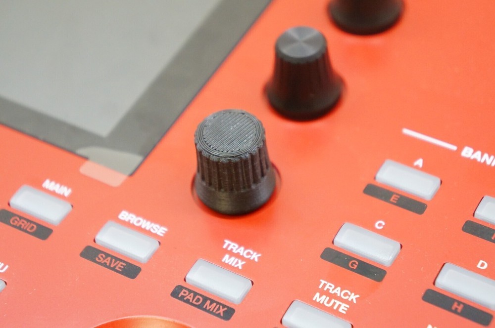 Replacement Small Selector Knob Dial for Akai Professional One+ MIDI (2-pack)