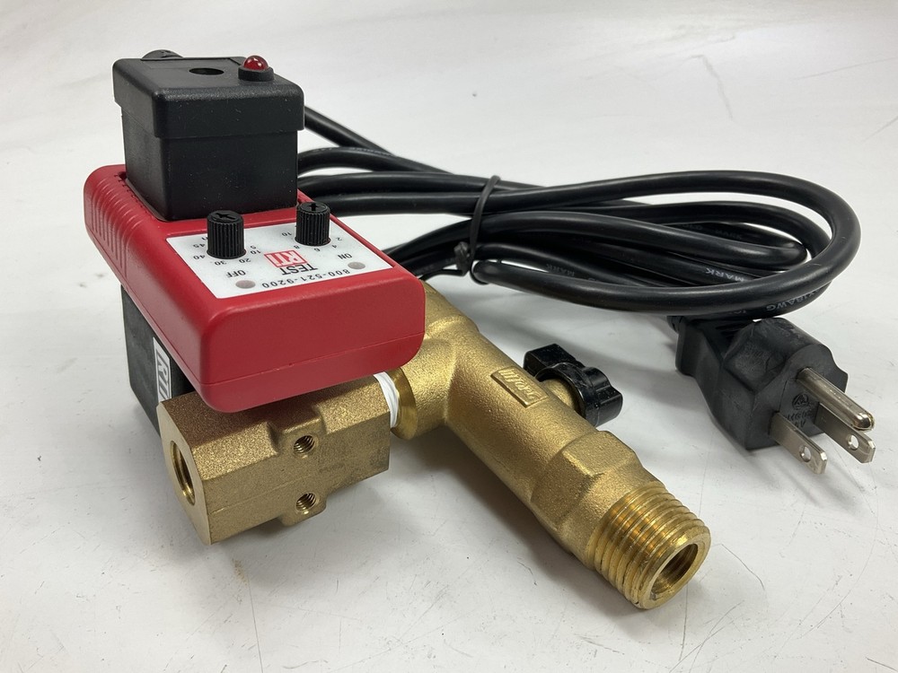 RTI ED-2-4 Air Compressor Electronic Timer Drain, Automatically Drains Water