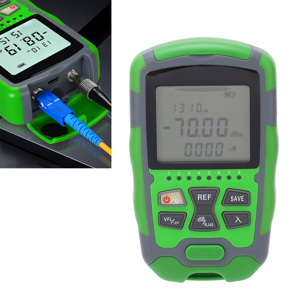 Mini Multifunctional Optical Power Meter For Fiber Optic Testing Trending❀