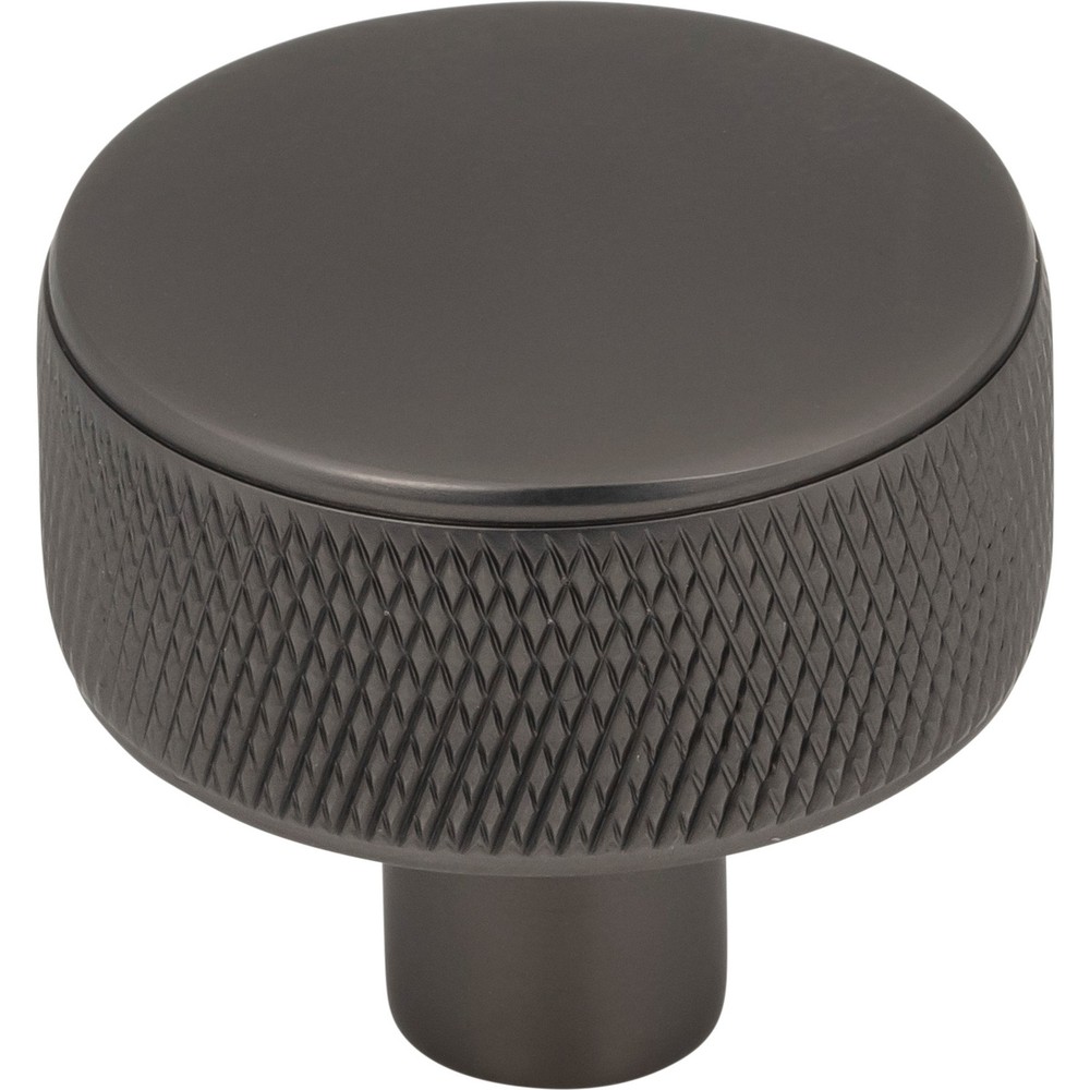 Top Knobs TK3230AG Burnham Round Knob 1 1/4" Ash Gray