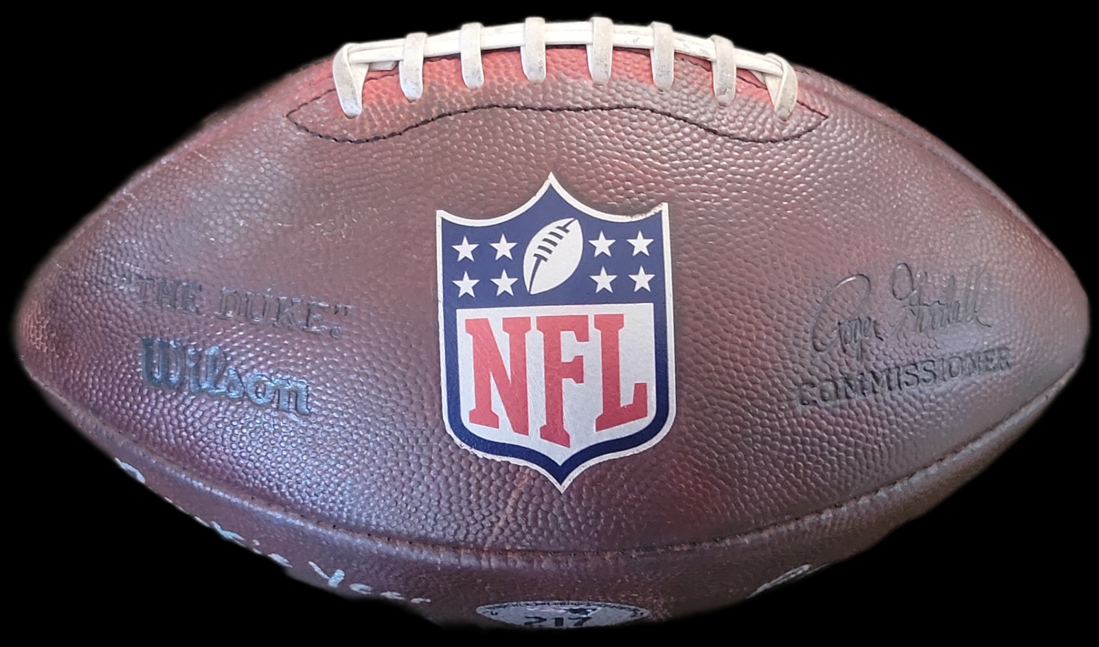 Mac Jones Autographed Game Used Photomatched Rookie Football Career High 🔥