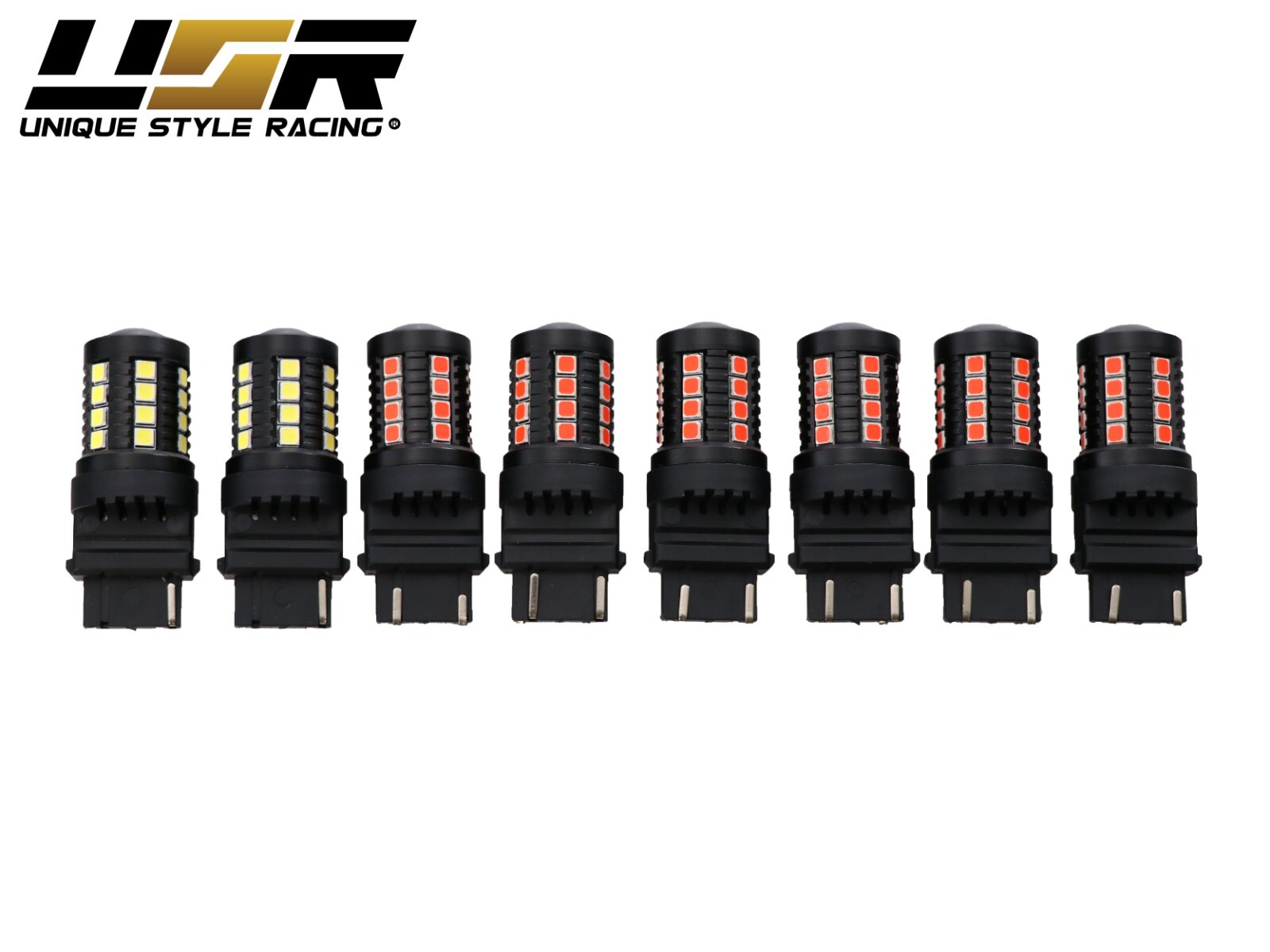 Plug&Play 8 LED Bulbs + Tail Light Harness + SEQUENTIAL SIGNAL For 96-04 Mustang