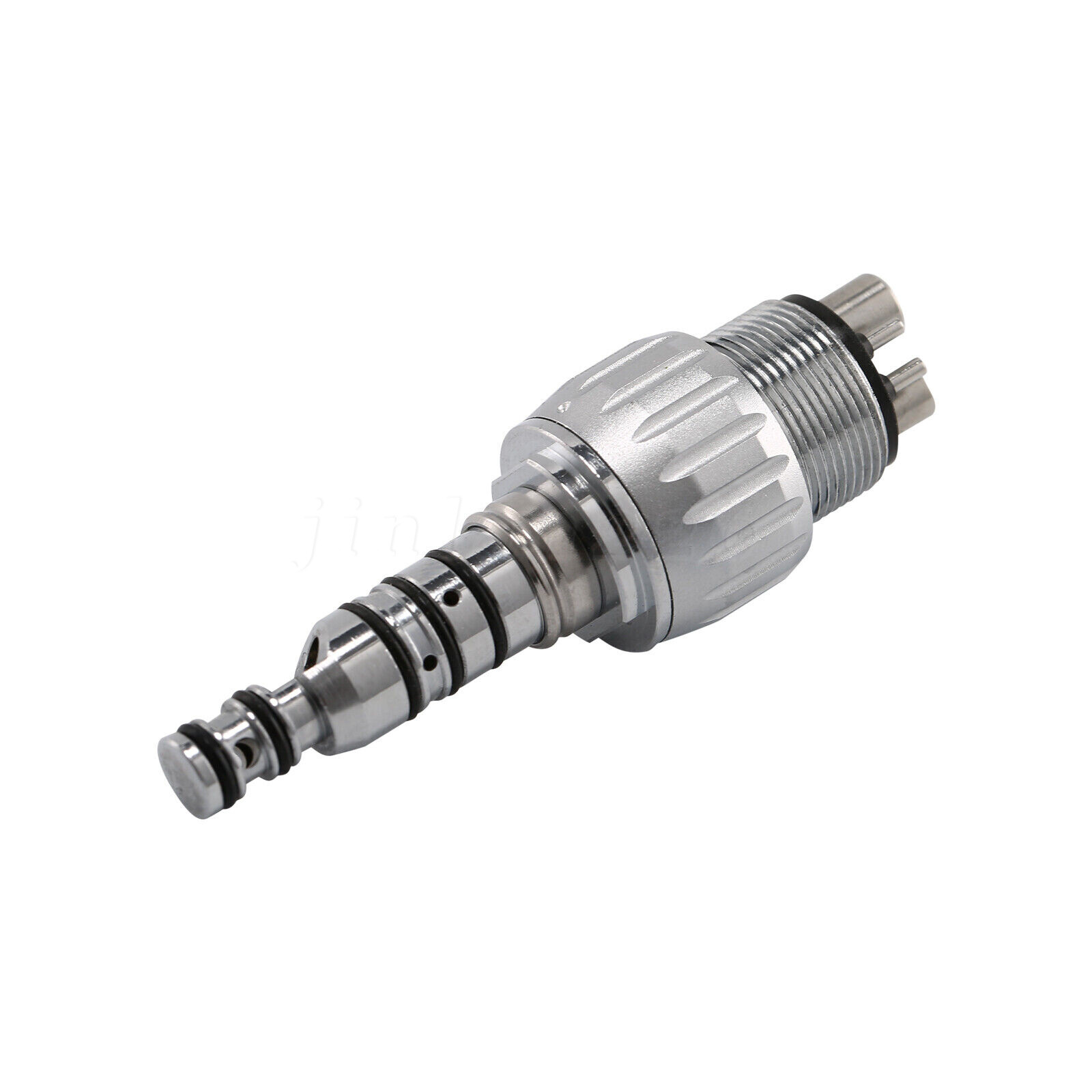 5x Dental Handpiece High Speed Push w/ 4Hole Quick Coupler 360 Swivel YABANGBANG