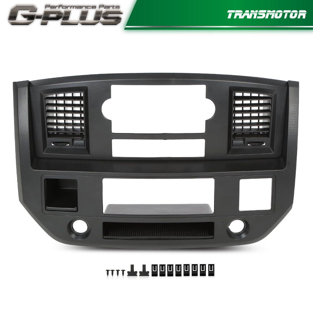 Center Dash Trim Radio Bezel Vent Panel Fit For 2006-2008 Dodge Ram 1500 2500
