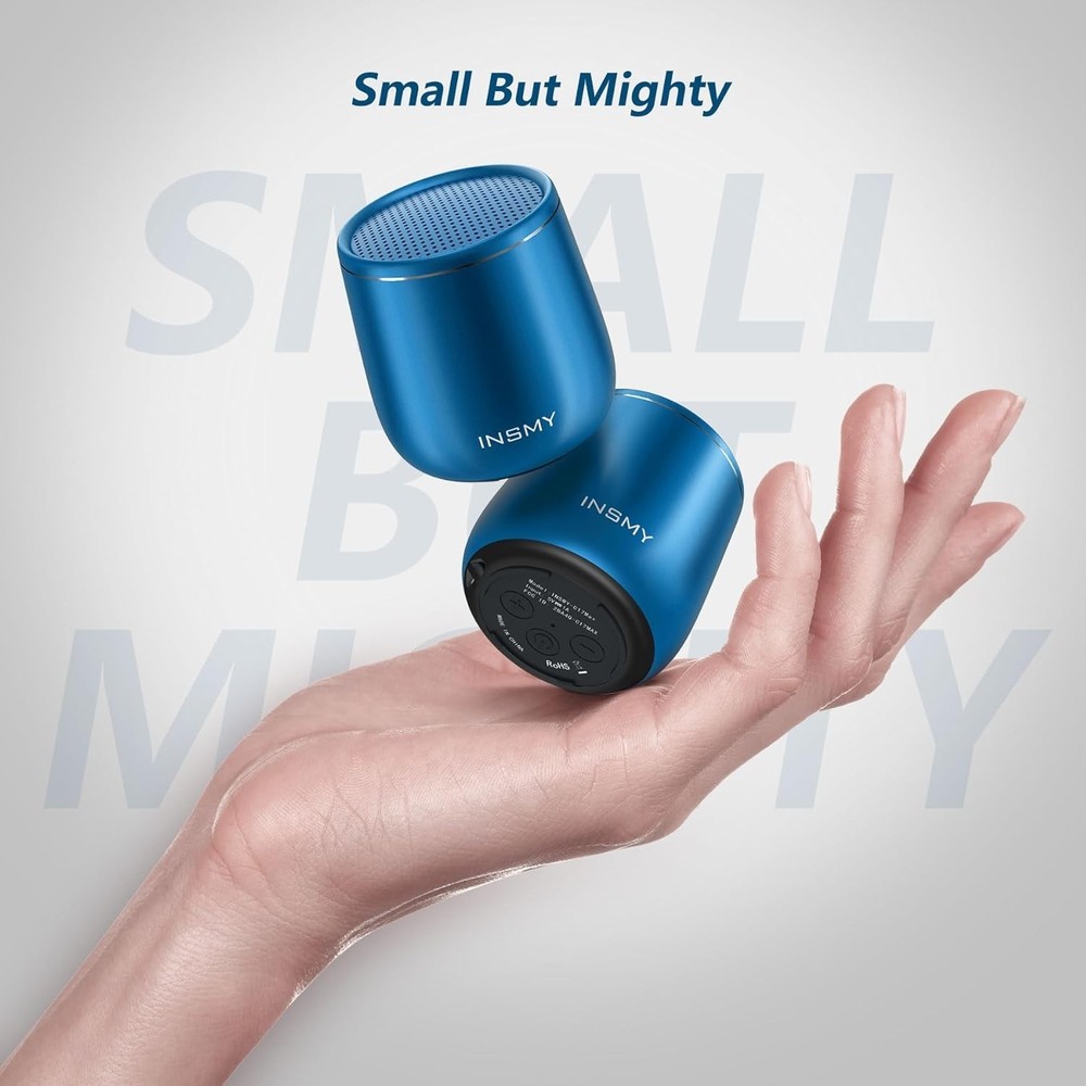 Waterproof Mini Bluetooth Speaker - Compact & Powerful for Outdoor Adventures