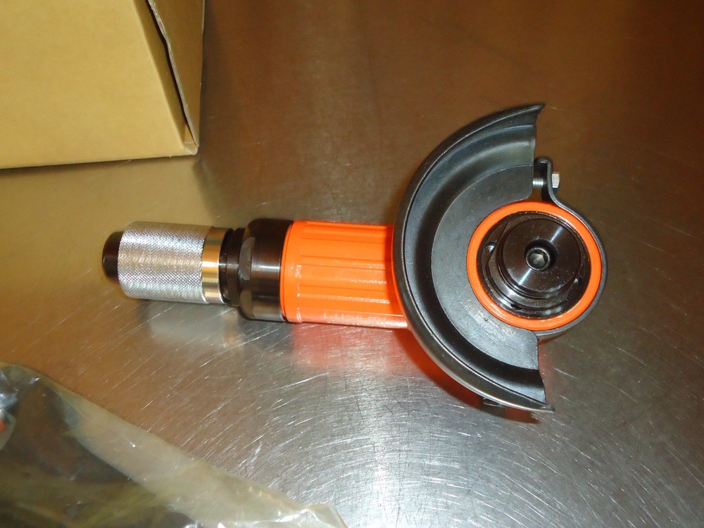 New Heavy Duty 4" Angle Grinder KB-4CH-1 Air Powered Pneumatic Trigger Less