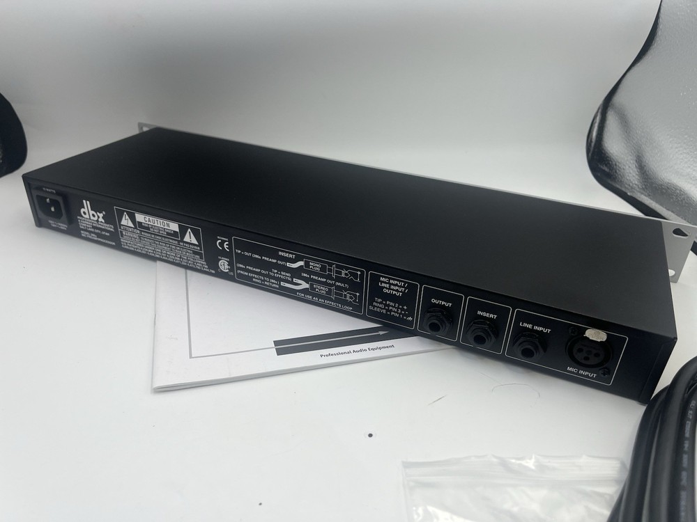 DBX 286S Mic Pre-Amp Processor 286 S Microphone/Instrument Preamp, Phantom Power