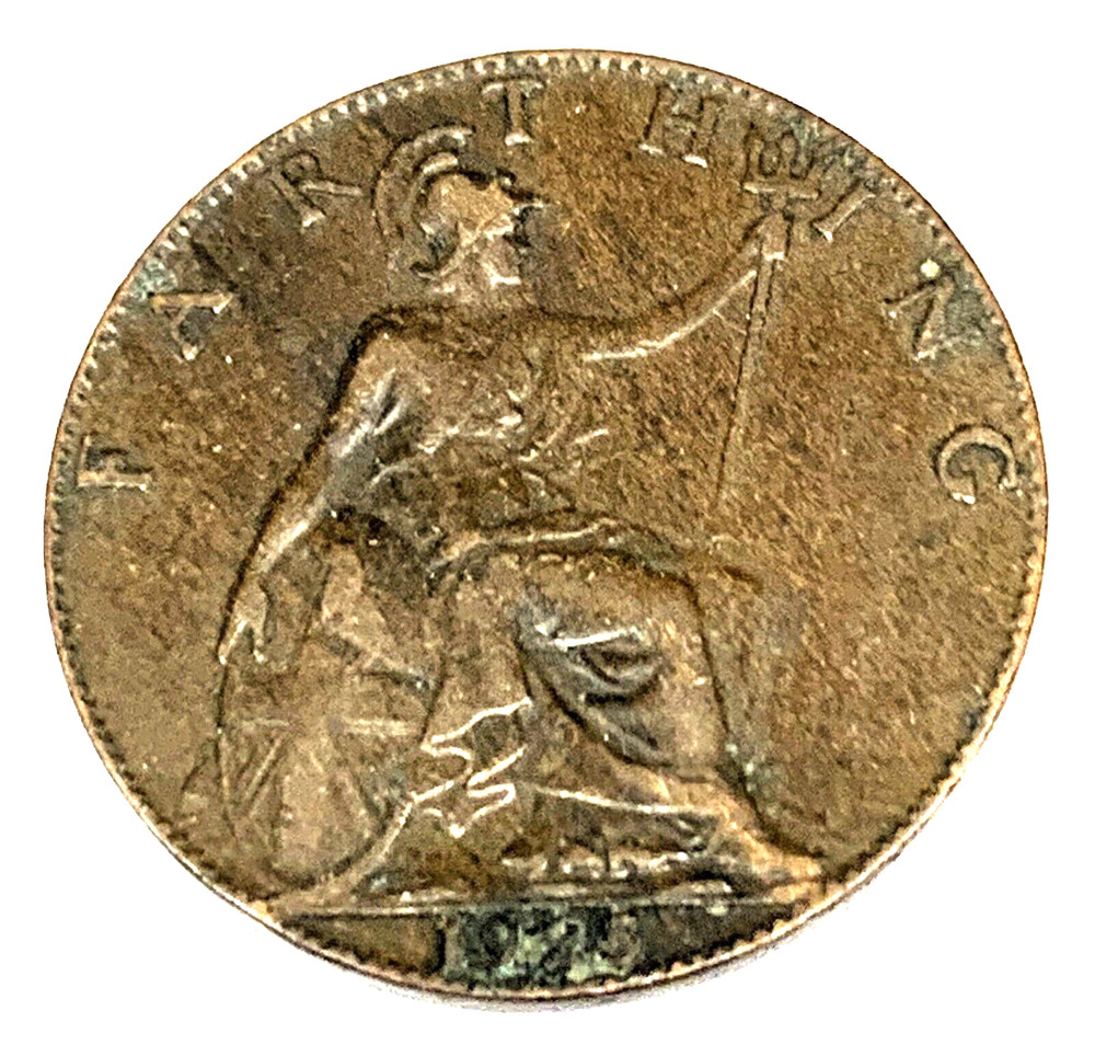 # C672   GREAT BRITAIN    COIN,    FARTHING  1925