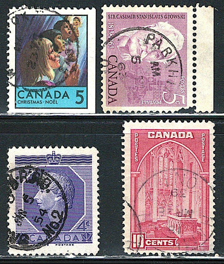 Canada SON cancel stamps.(used)