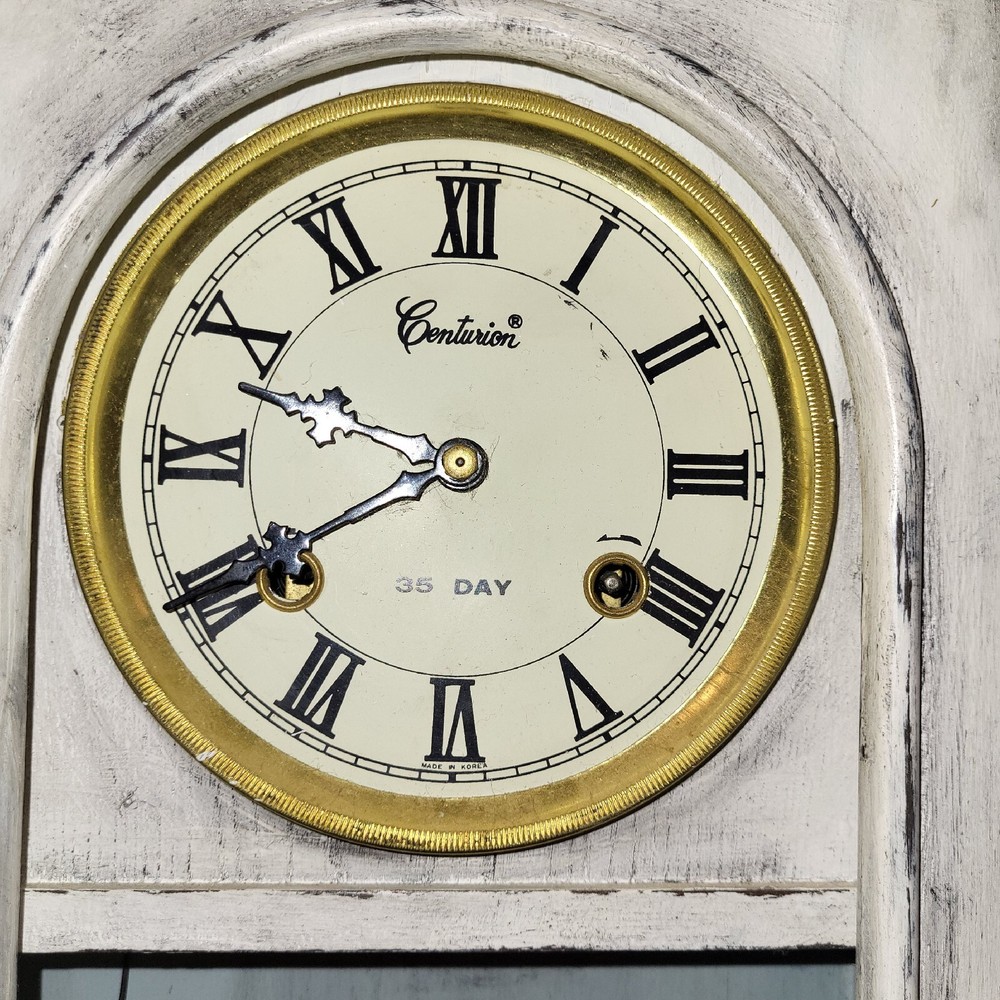 VINTAGE CENTURION 35 DAY WALL CLOCK. Untested, no Key.