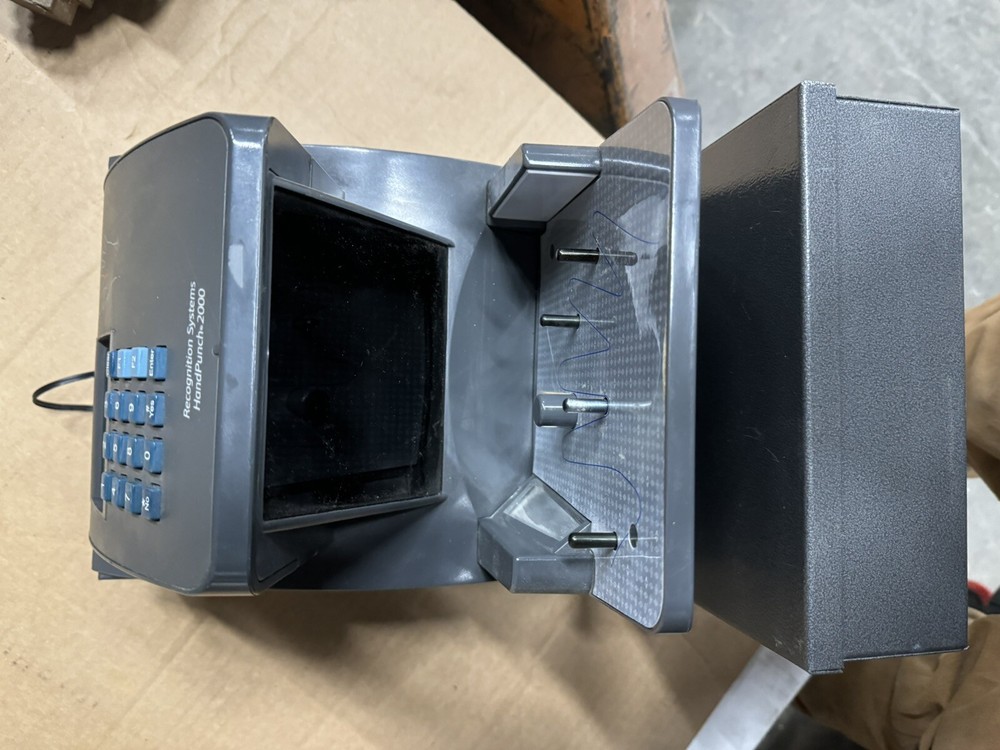 ingersoll rand recognition systems handpunch 2000 Time Clock