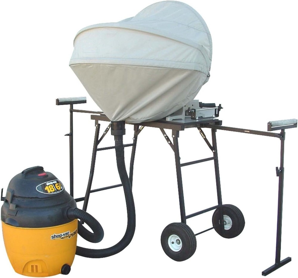 Rousseau 5000 Dust Solution for Miter Saws - Compact and Portable Design