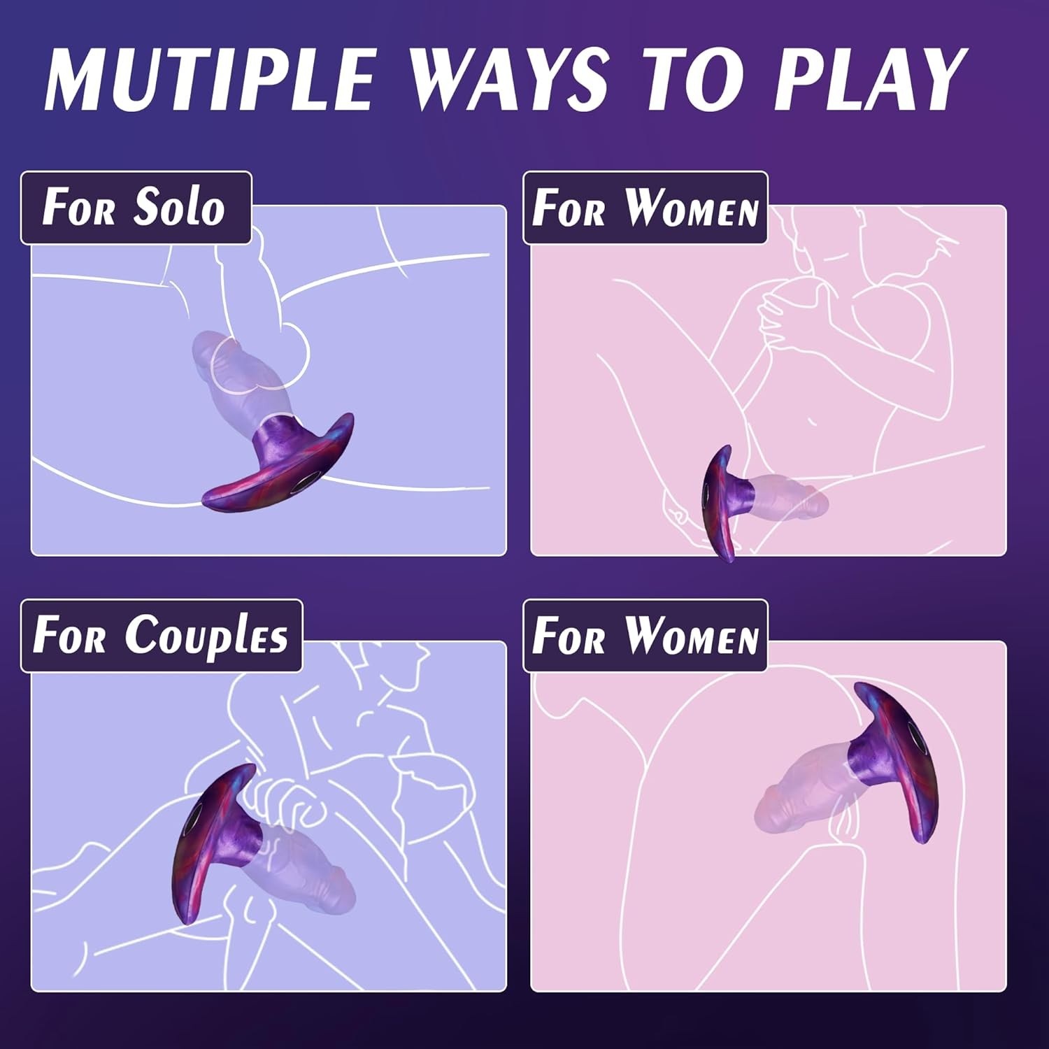 Vibrating Butt Plug Large Butt Plug Anal Vibrator, Vibrating Anal Plugs Prostate