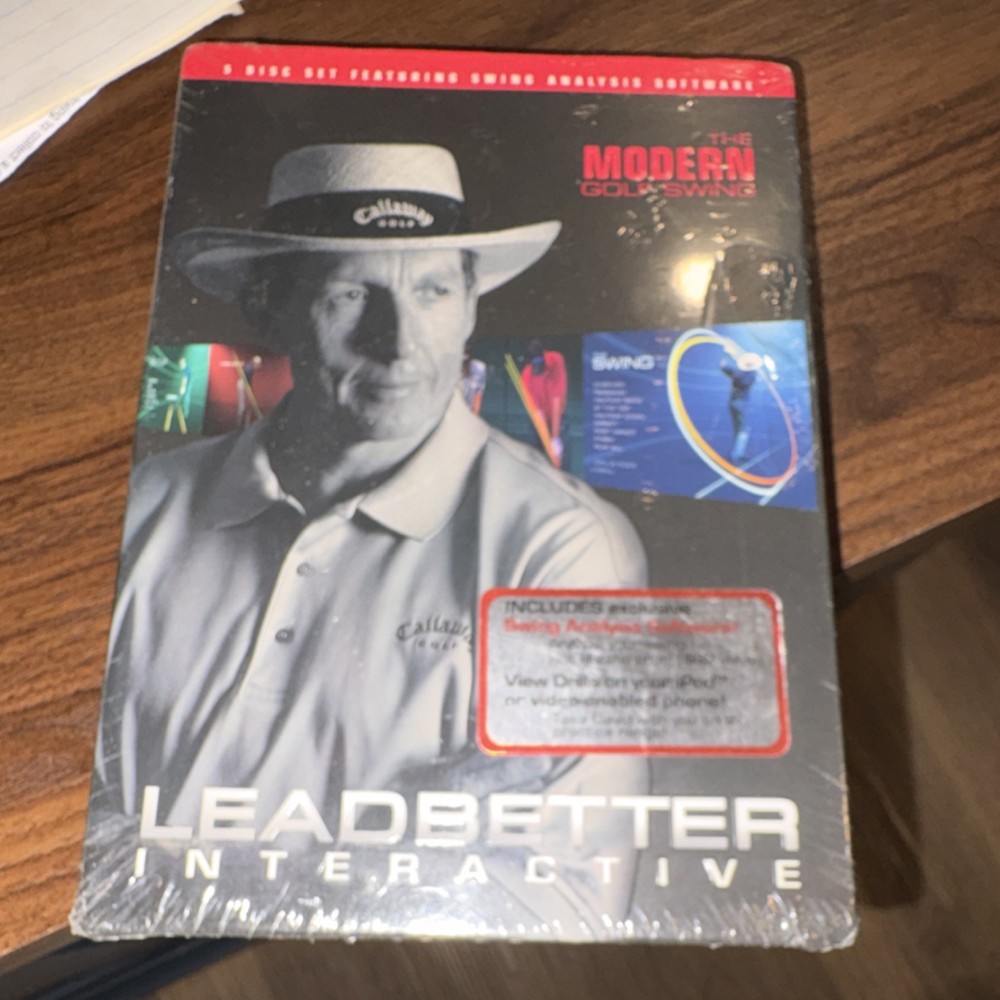 Leadbetter Interactive The Modern Golf Swing 5-Disc DVD Set Training Software