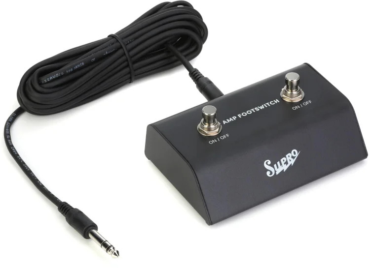 Supro SFS2 2-button Footswitch