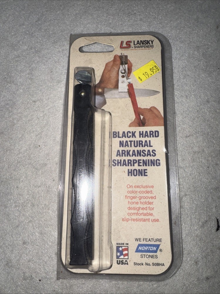 Lansky Sharpening Hone Extra Course Grit Knife Sharpener Stone NEW
