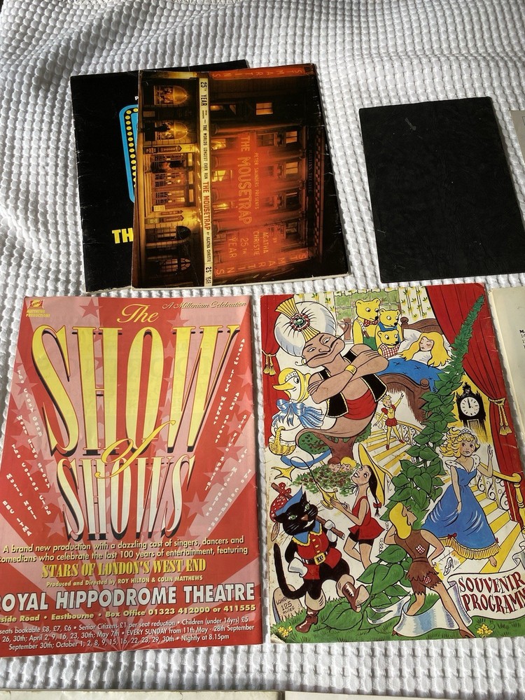 Theatre Programmes Bundle Job 18 Theatre Programmes Various Titles