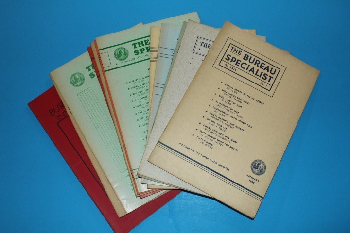The Bureau Specialist Journal 1958 Full year BlueLakeStamps Timeless info
