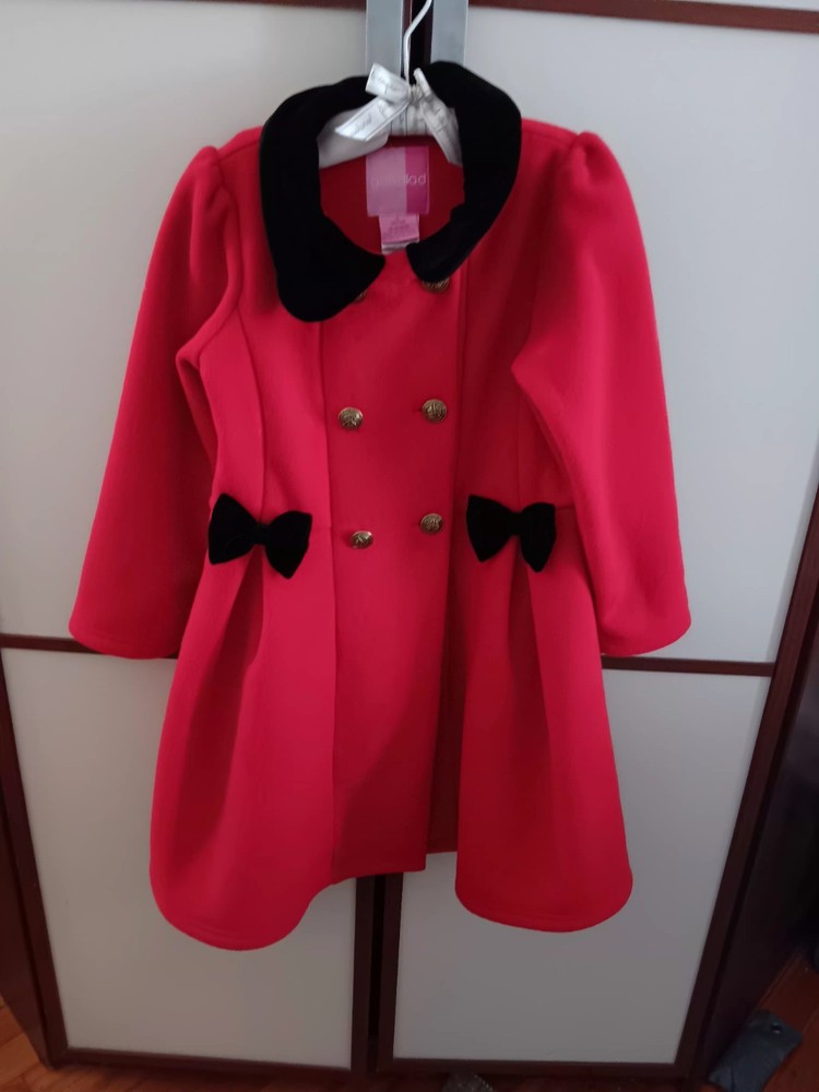 2 Piece Red Coat And Hat