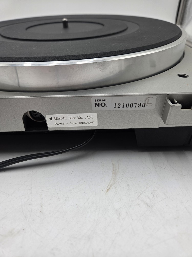ONKYO Auto Return Turntable System Model CP-1027F-Tested/Working-SEE DESCRIPTION