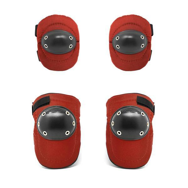 Tough Cap Thick Foam Padding Knee Pads and Elbow Pads Bundle