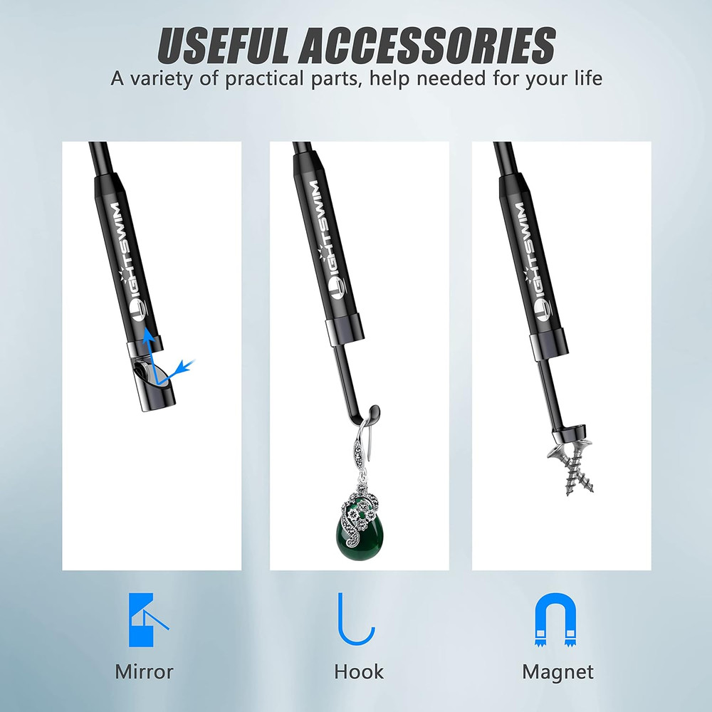 1920P Endoscope Snake Inspection Camera, Type C Borescope, Scope Camera with...