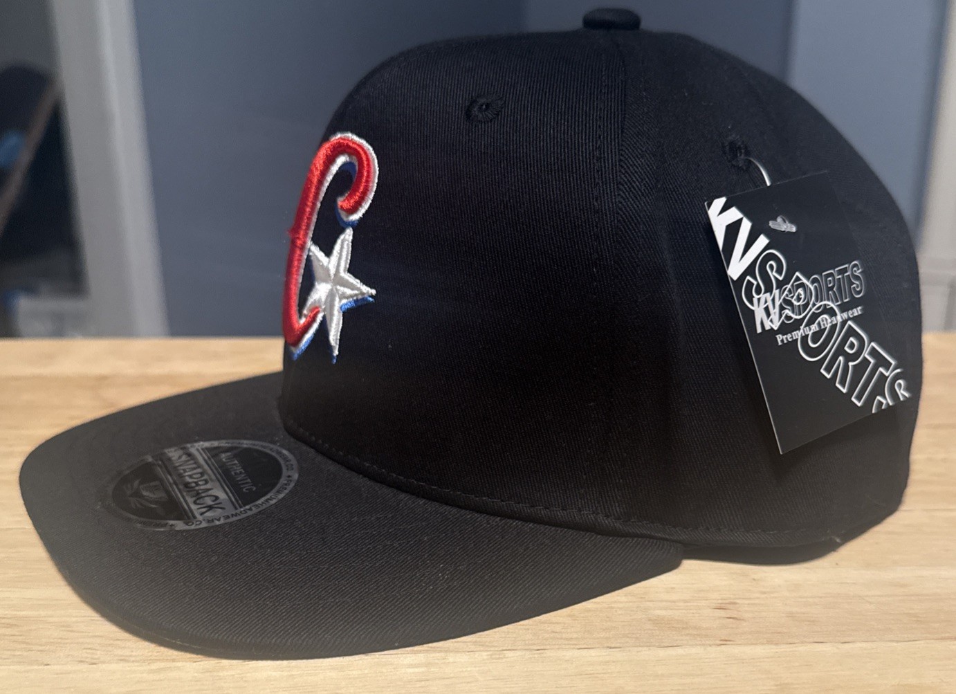 Cuba Black SnapBack Cap Hat Gorra WBC World Baseball Classic W Flag NWT