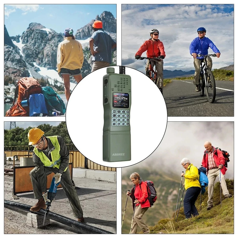 AR-152 PRO GPS Bluetooth Programming Multi Band Tri-power Tactial Walkie Talkie