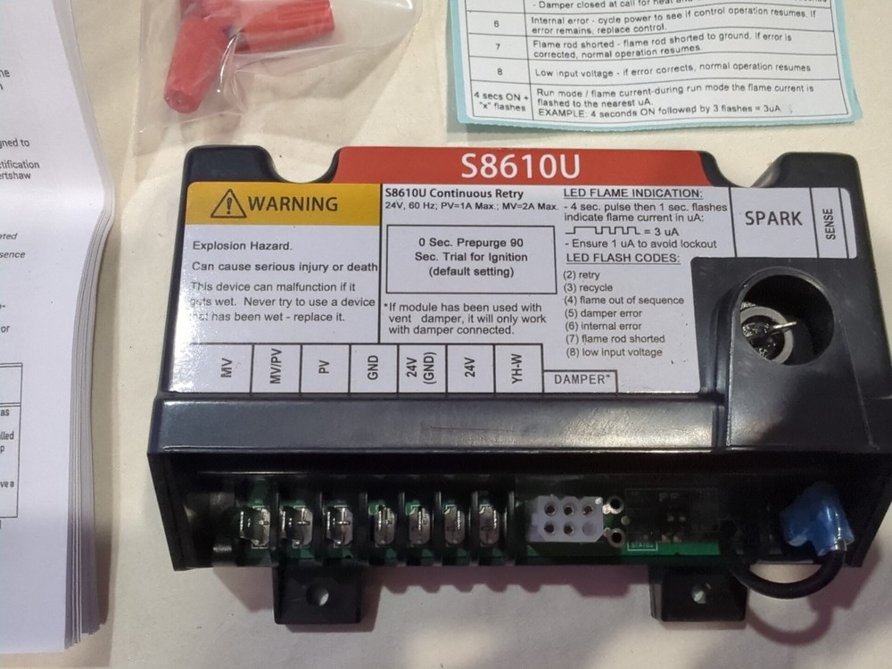 Compatable For Honeywell S8610U3009 Universal Intermittent Pilot Ignition Module