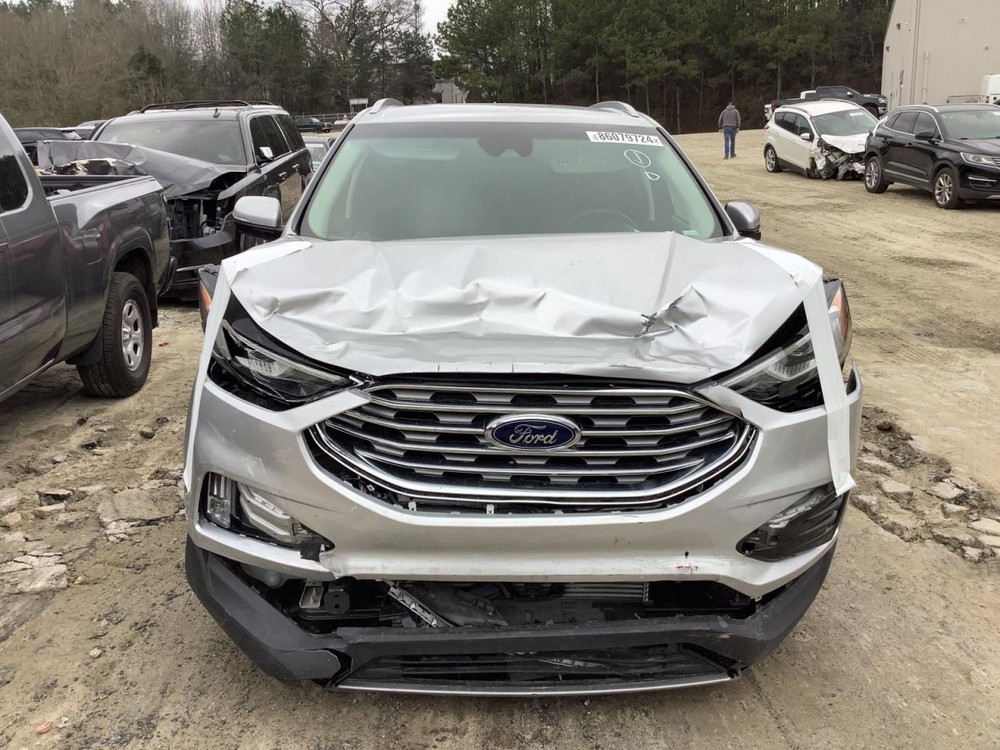 Console Front Floor Titanium Without Automatic Park Fits 19-24 EDGE 4518350