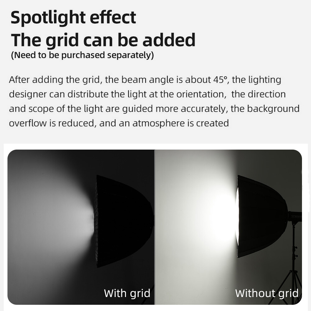 120CM Bowens Quickly Installation Deep Parabolic Studio Softbox for Studio Flash