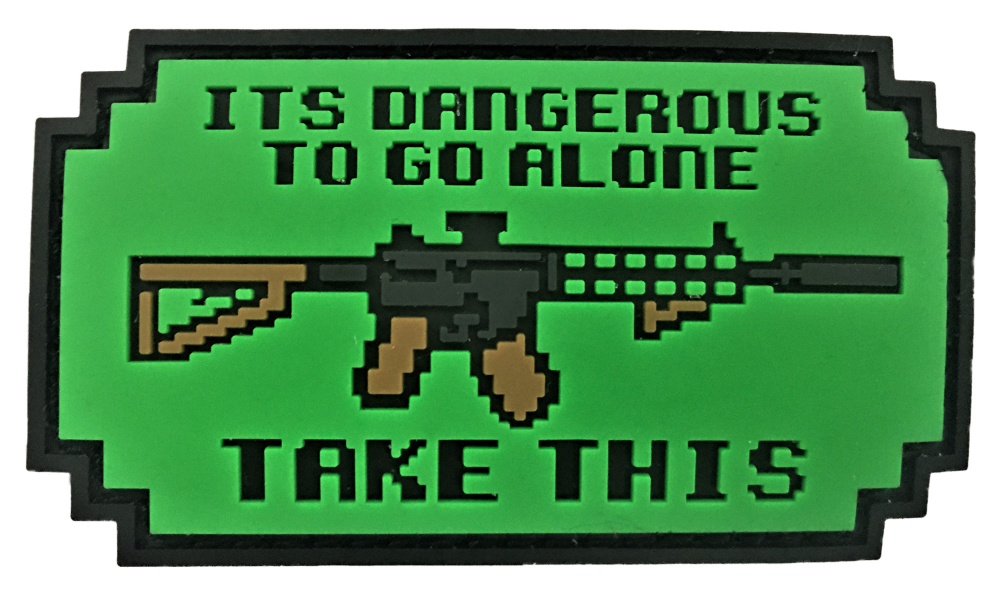 Take This Rifle PVC Patch 2nd Amendment SEAL Special Forces Recon Ranger Lib30