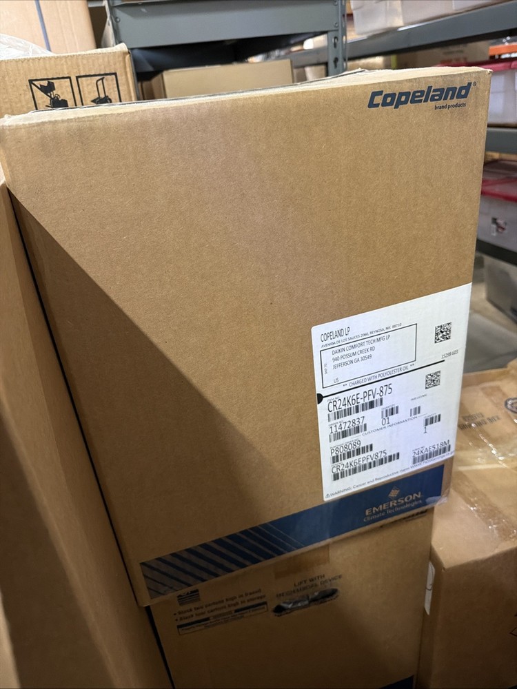CR24K6E-PFV-875 EMERSON COPELAND SCROLL COMPRESSOR