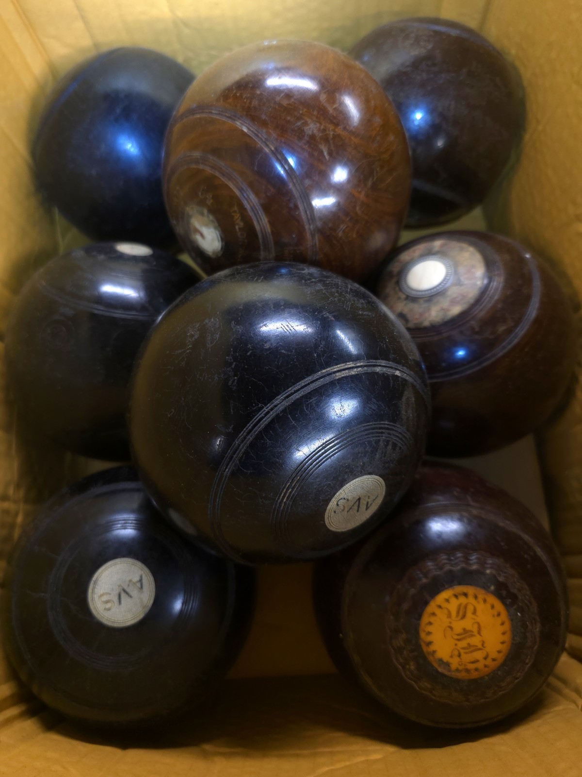 Lignum Vitae 44 Oz Lawn Ball Wood Turning Carver Mallet Blank