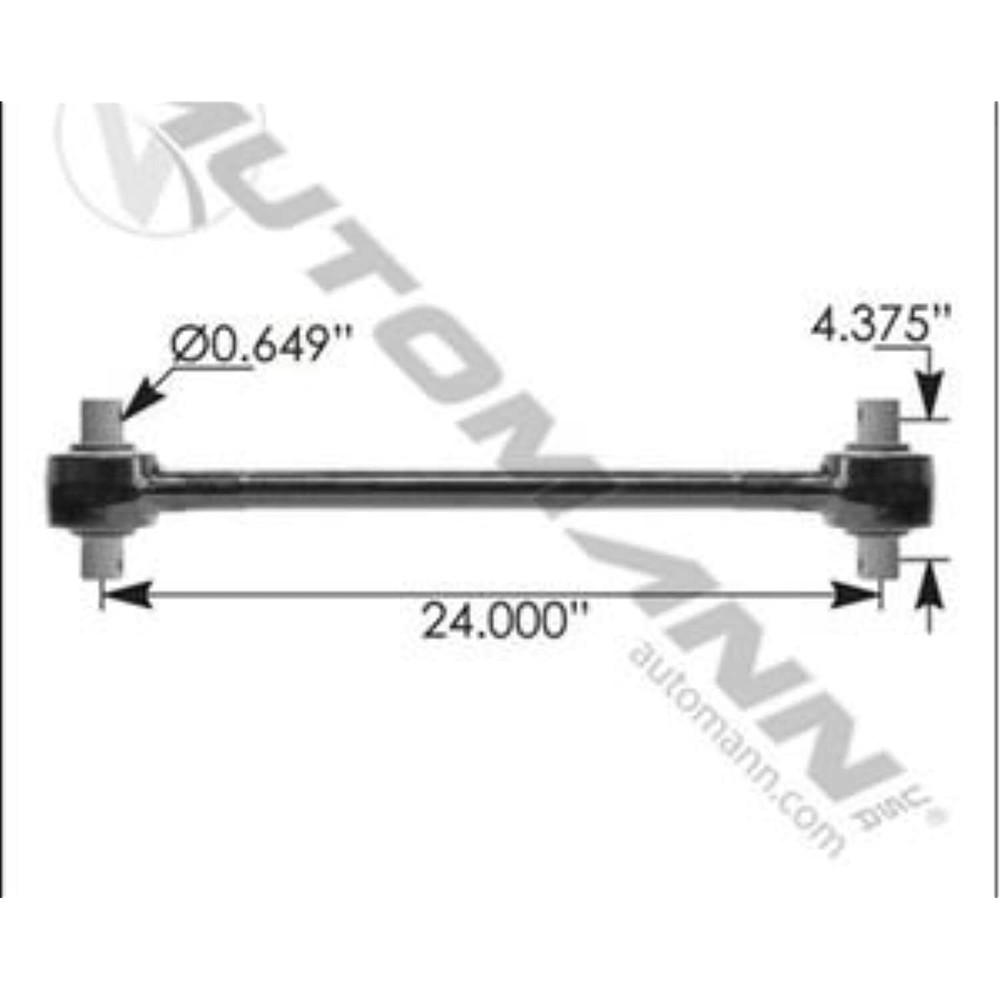 TMR67, TORQUE ROD 24" - KENWORTH