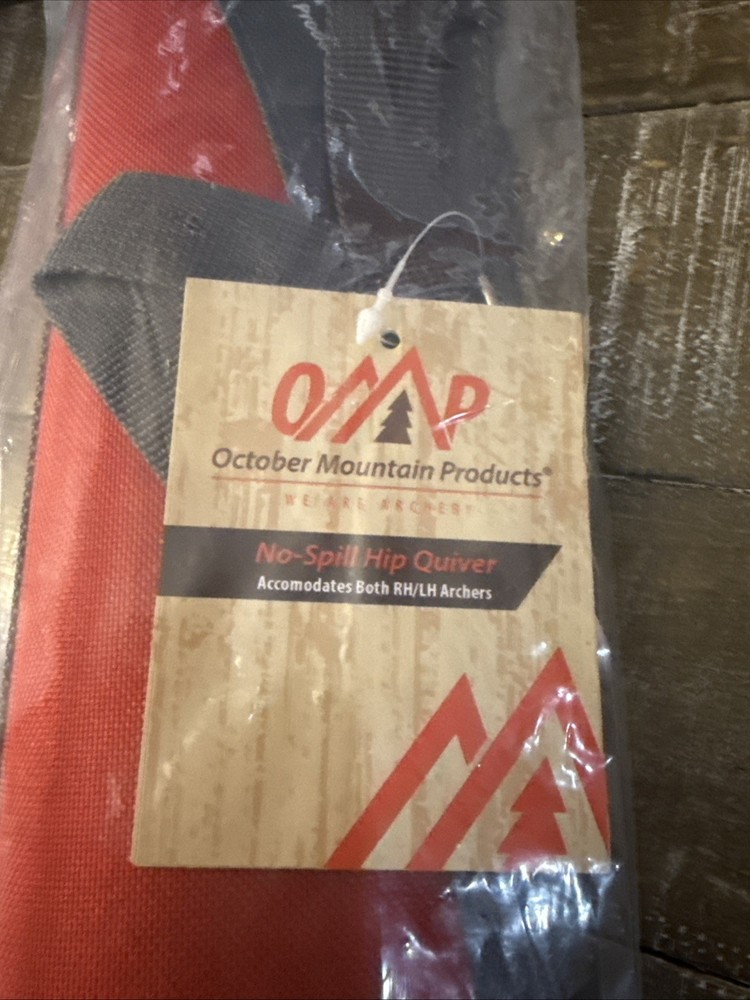 OMP No Spill Hip Quiver RED