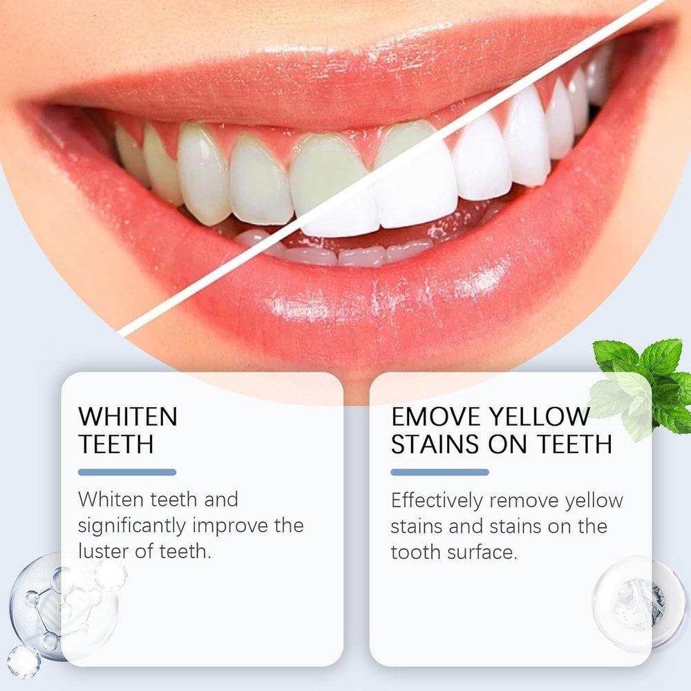 7.5% Hydroxyapatite Toothpaste for Enamel Protection & Sensitivity Relief (2pcs)