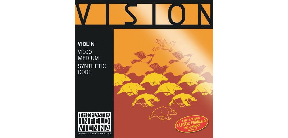 Thomastik Vision 4/4 Violin Strings Strong 4/4 Size Steel E String
