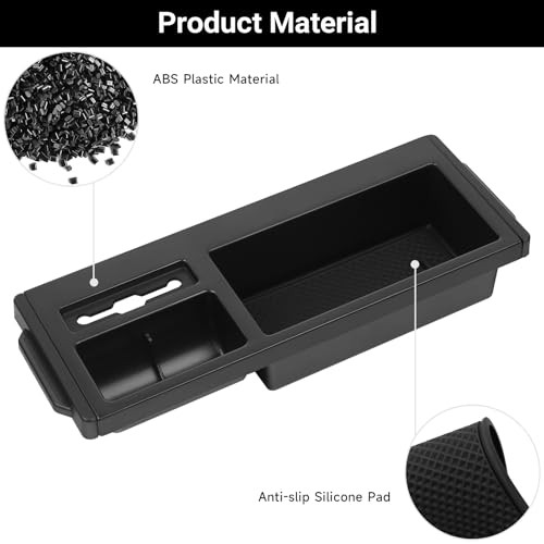 Center Console Compatible with Honda 2016-2022 Pilot & Insert Cable Protector